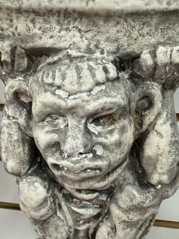 Plaster Gargoyle Wall Hanging Statuary