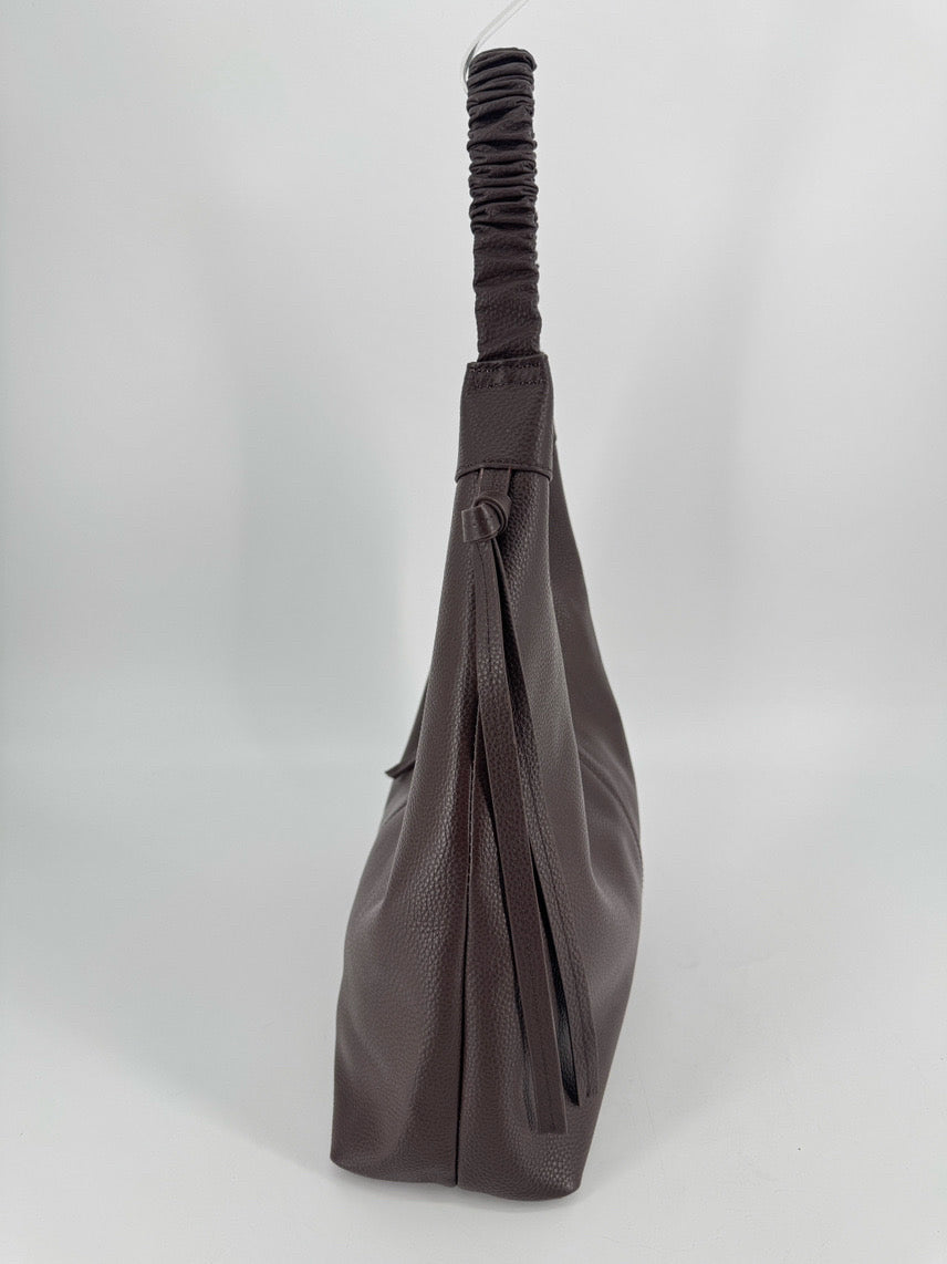 LAGGO Chocolate Leather Purse