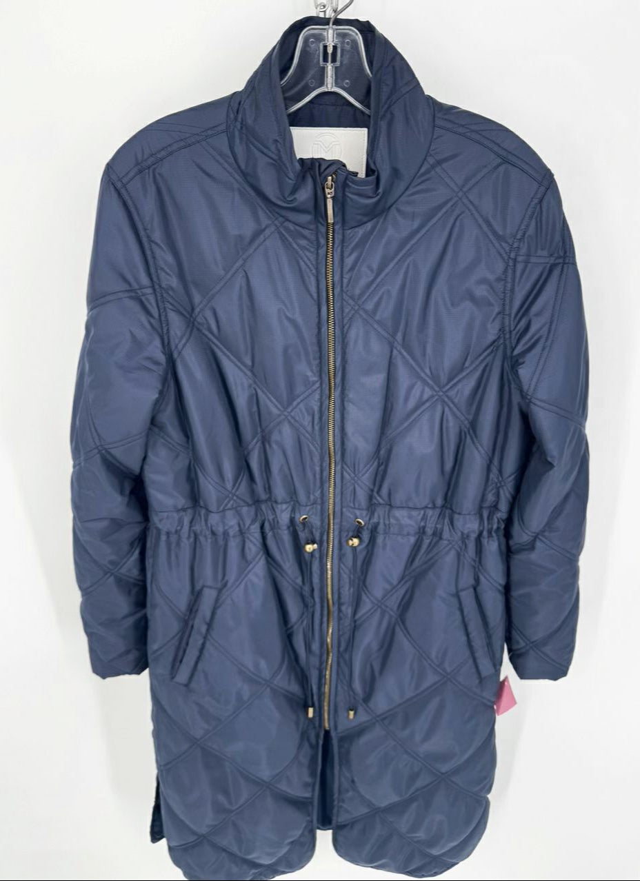 MARIE OLIVER Size M/L Navy Quilted Jacket