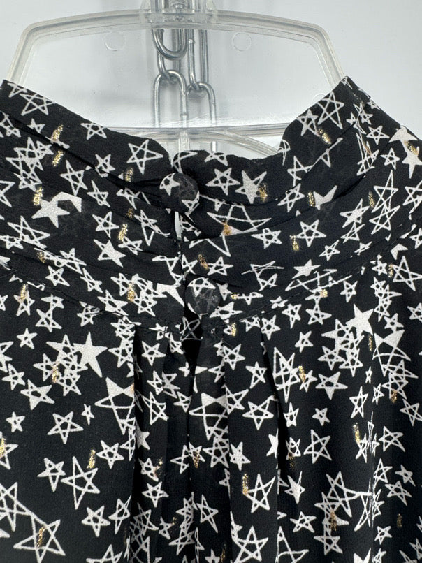SEN Size XS Black Stars Skirt Set NWT