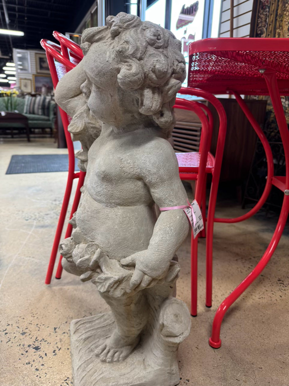Concrete Cherub Statuary