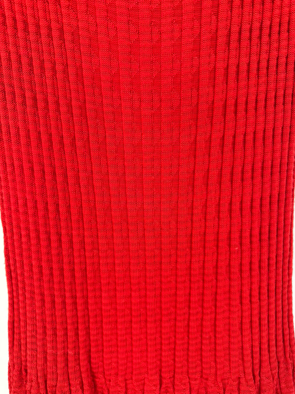 MISSONI Size 46 Fire Knit Sleeveless Dress w/ Slip