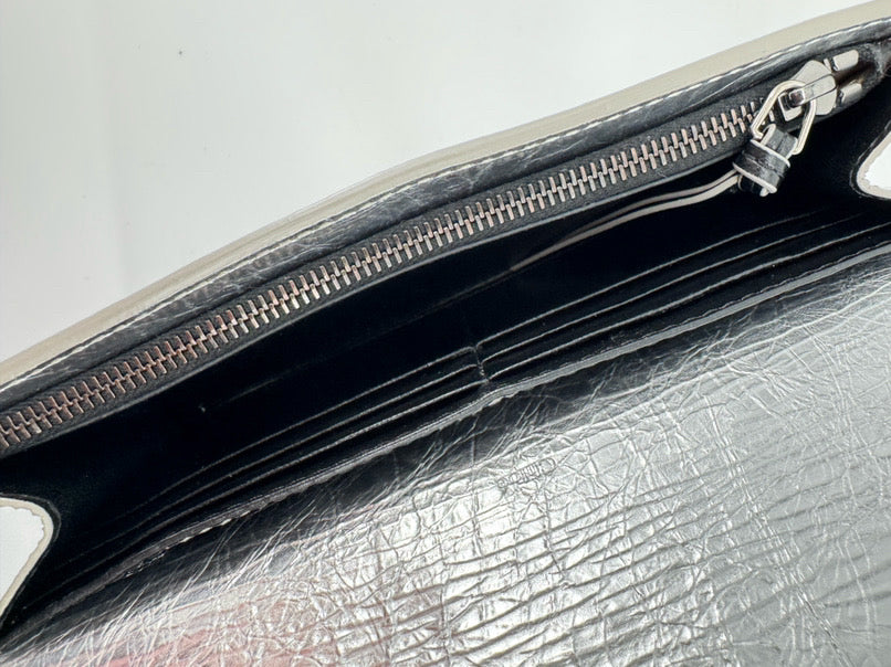 CHLOE Silver Leather Wallet