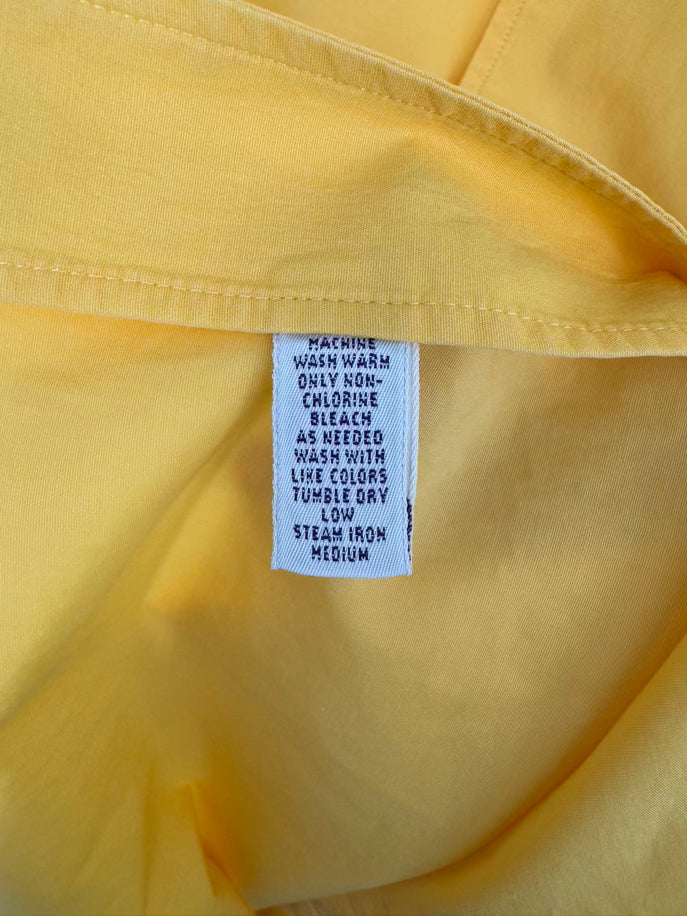 RALPH LAUREN PURPLE LABEL Size XL Yellow Dress Shirt