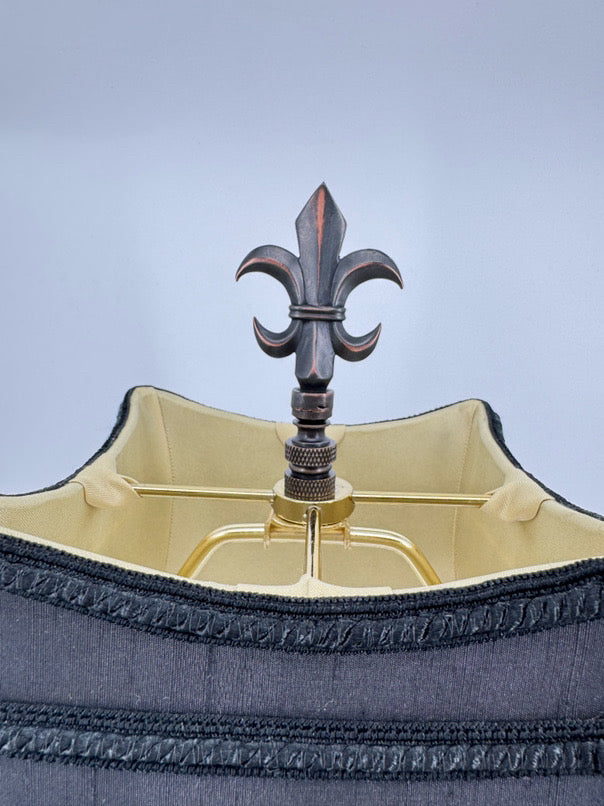Gold Resin Angel Lamp w/ Chelsea House Shade
