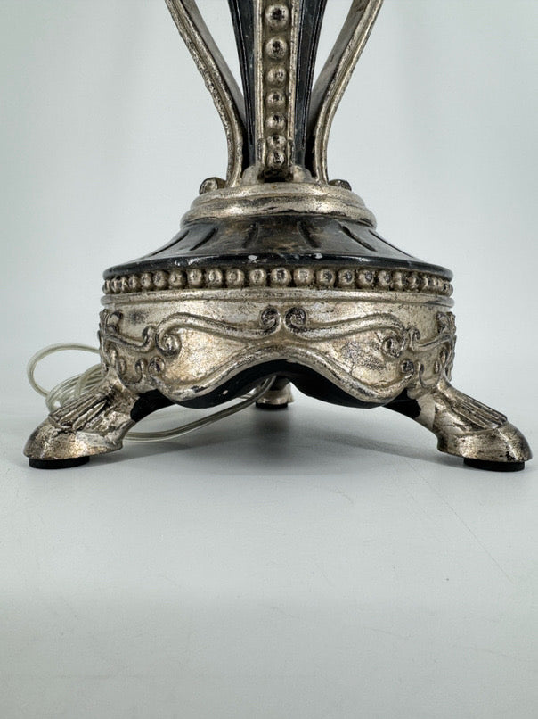 LEEAZANNE Black & Silver Lamp