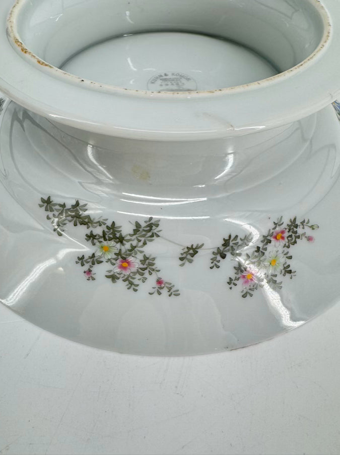 KUHN & KOMOR Porcelain Footed Plate