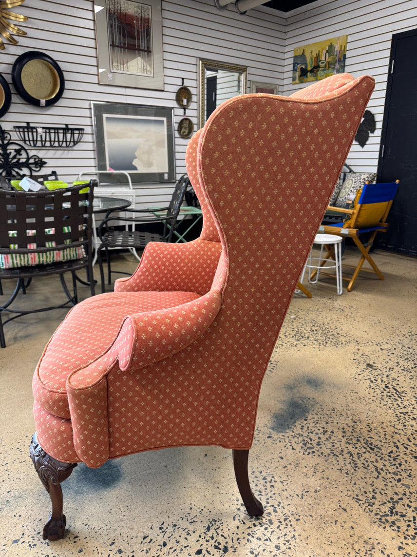 SOUTHWOOD Brick & Cream Queen Ann Chair