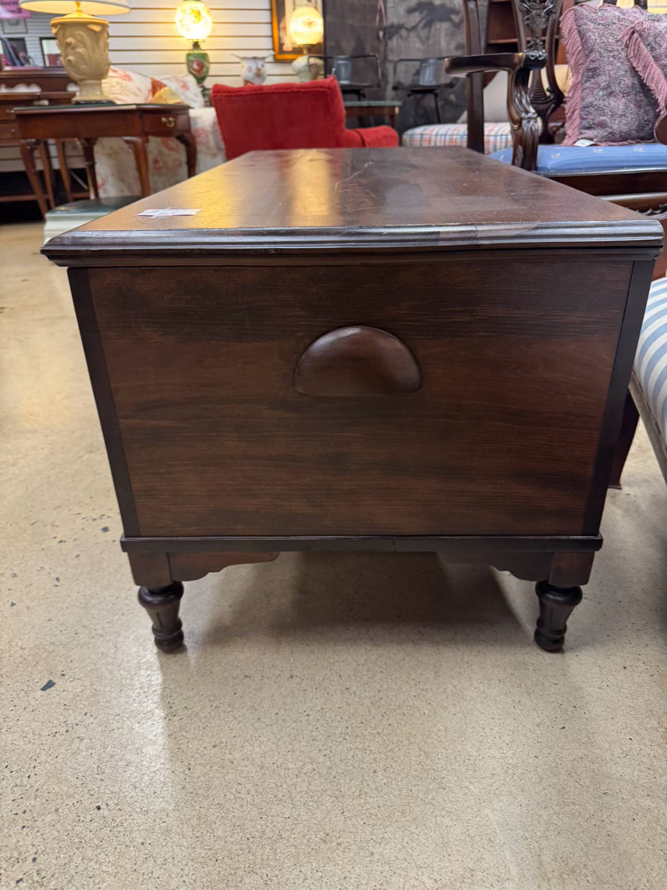 VINTAGE Cedar Lining Blanket Chest