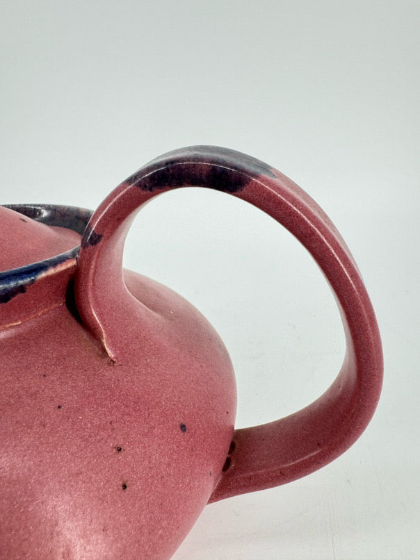 SHELTON POTTERY Purple & Rose Teapot