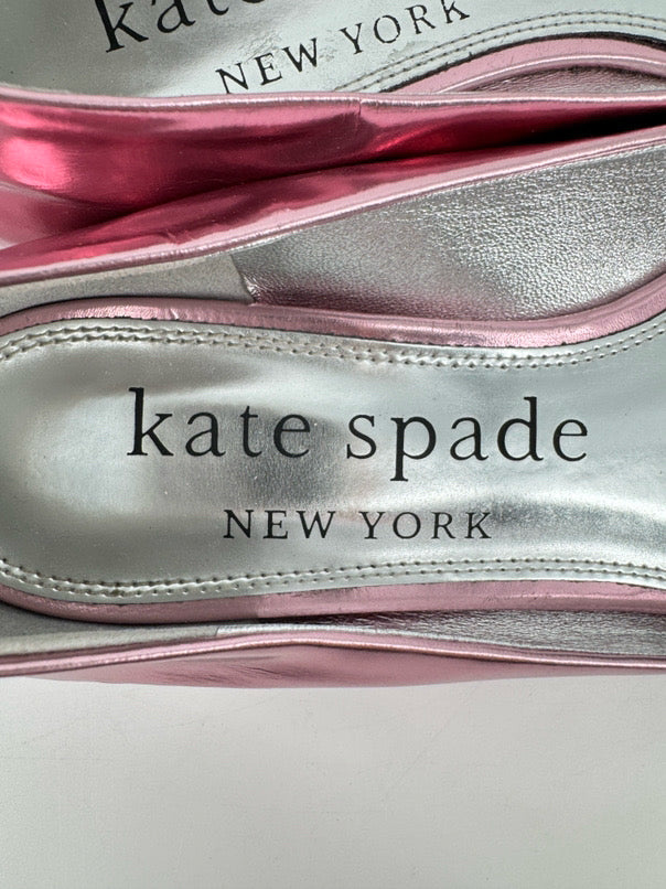 KATE SPADE Size WMNS 8.5 Pink Leather Flats