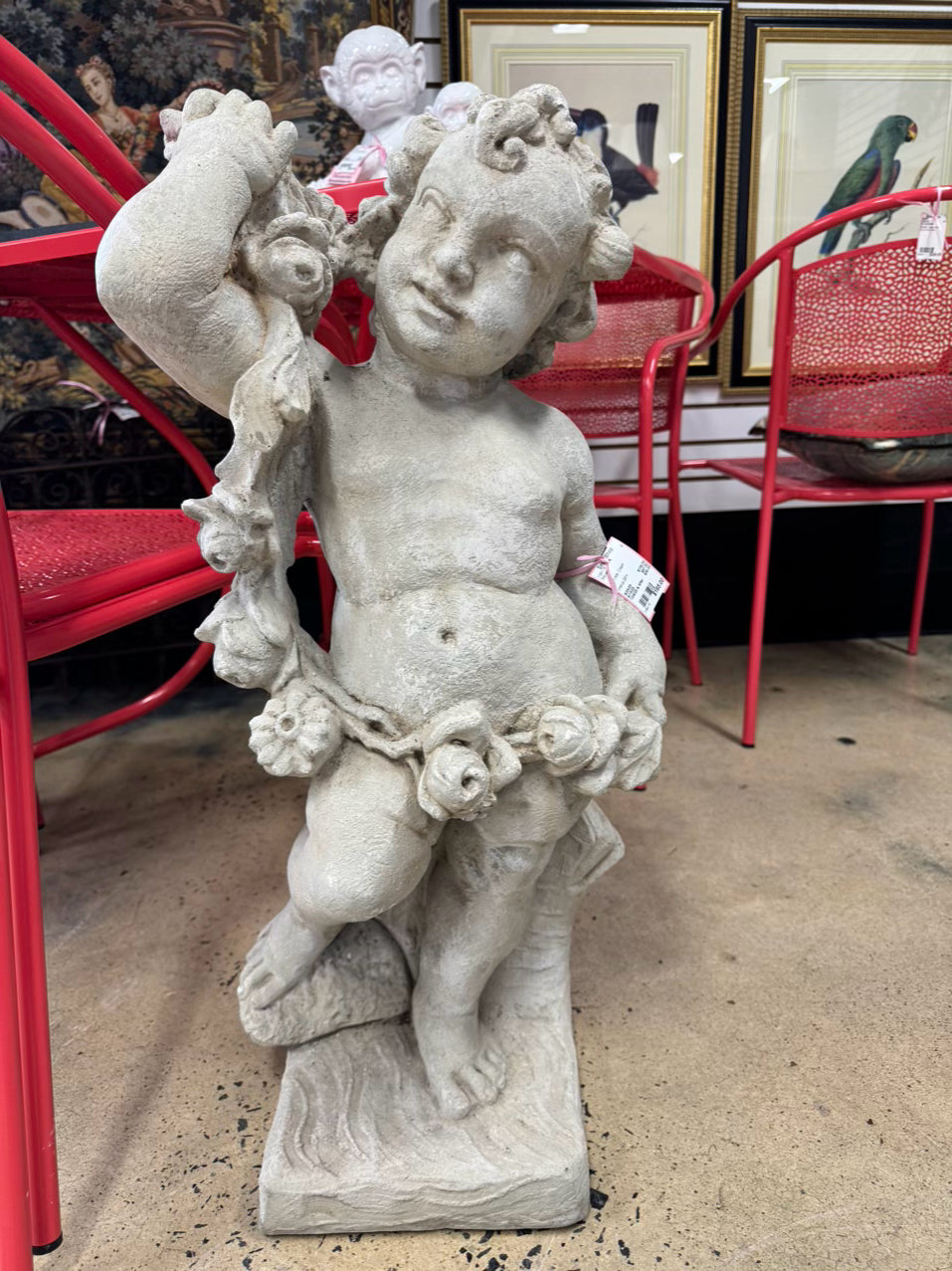 Concrete Cherub Statuary