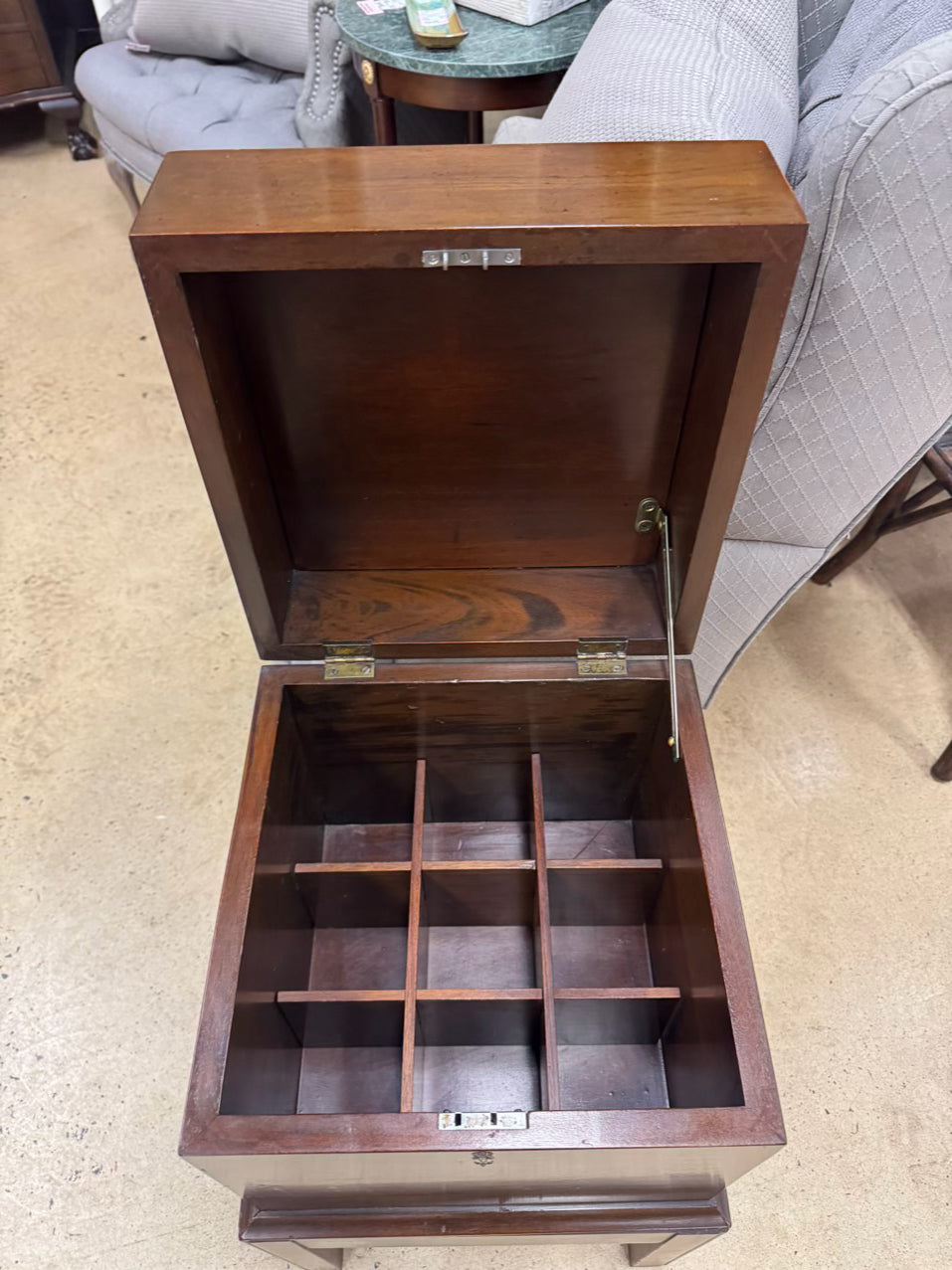Wood Cellaret Liquor Cabinet