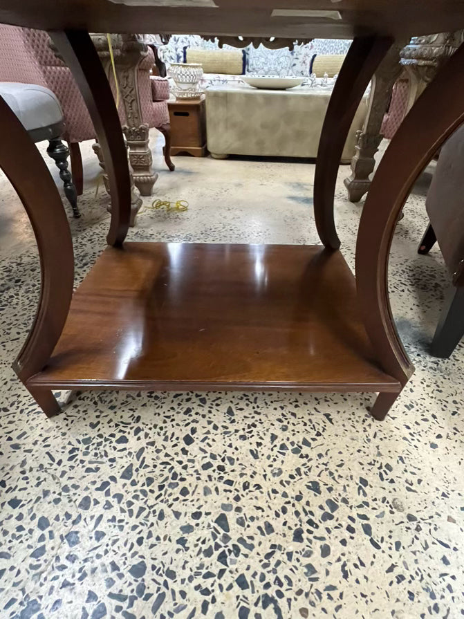 BAKER Wood Occasional Table W/ Drawer