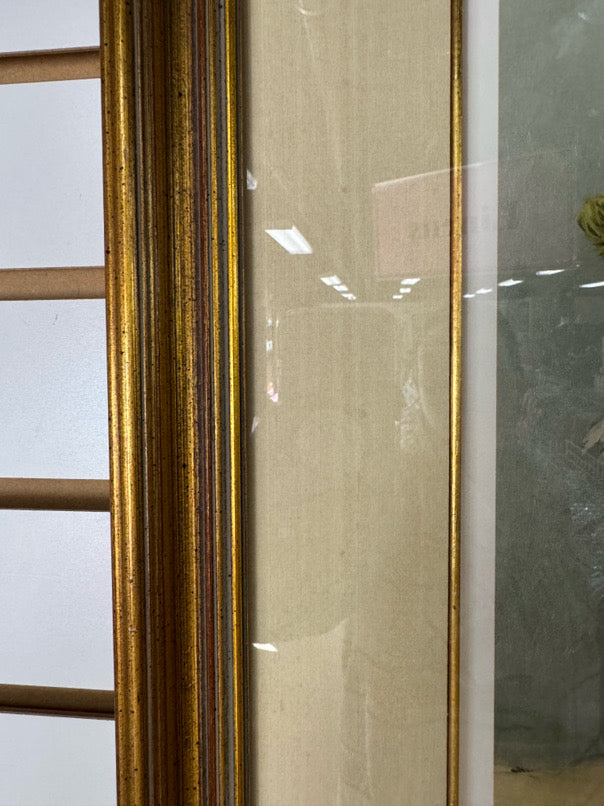 DELLA ROBERTS "One Day" Signed Print in Brushed Gold Frame