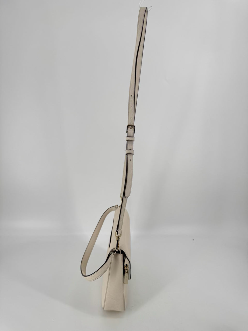 KATE SPADE Cream Leather Crossbody Bag