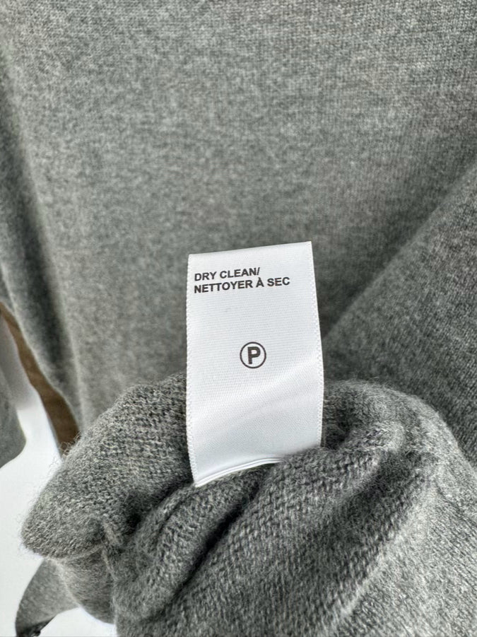 BROCHU WALKER Size M Gray Cashmere Sweater
