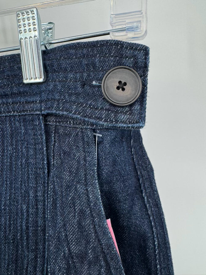 TOAST Size 10 Indigo Denim Skirt