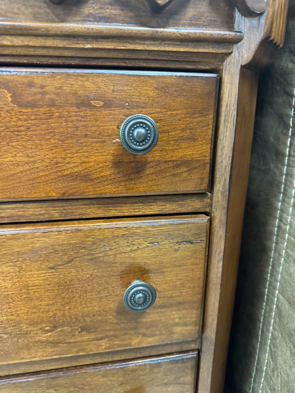 HECKMAN Wood 3-Drawer End Table