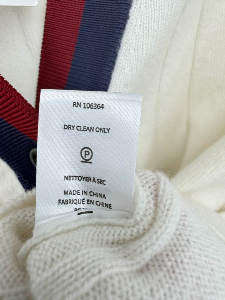 KULE The Sinclair Wmn's Size S Cream Cashmere Cardigan NWT