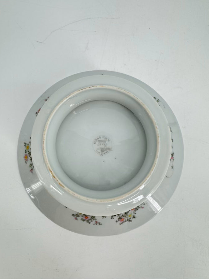 KUHN & KOMOR Porcelain Footed Plate