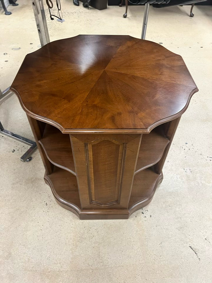 Brown Wood Occasional Table