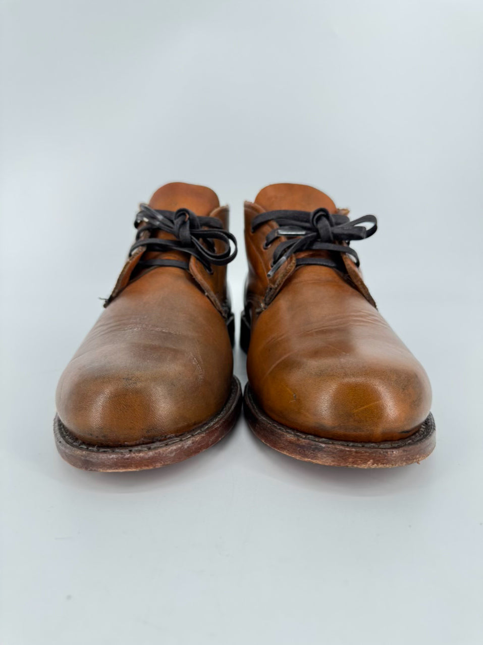 WOLVERINE Size 10 Caramel Leather Boots