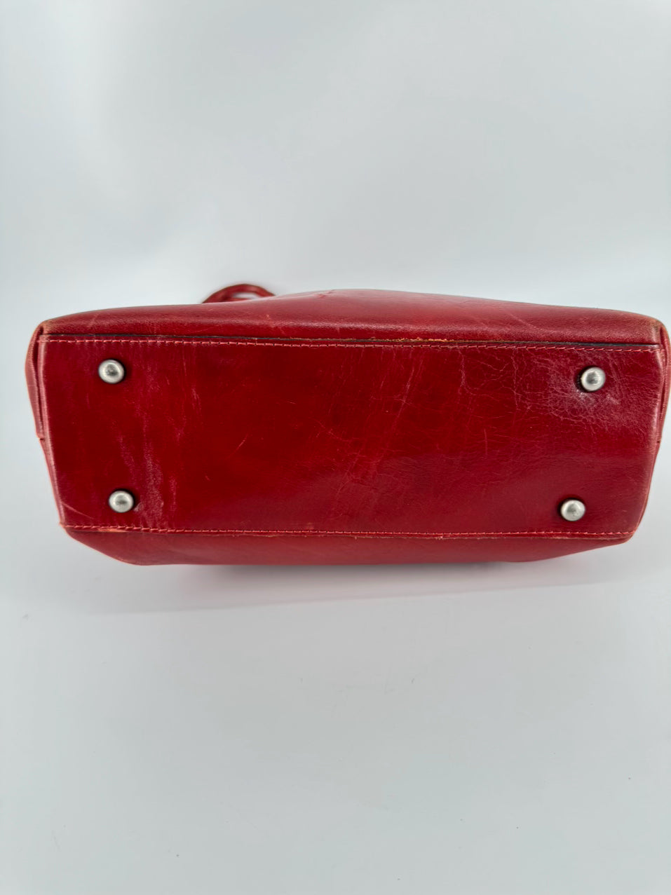 PATRICIA NASH Burgundy Leather Purse