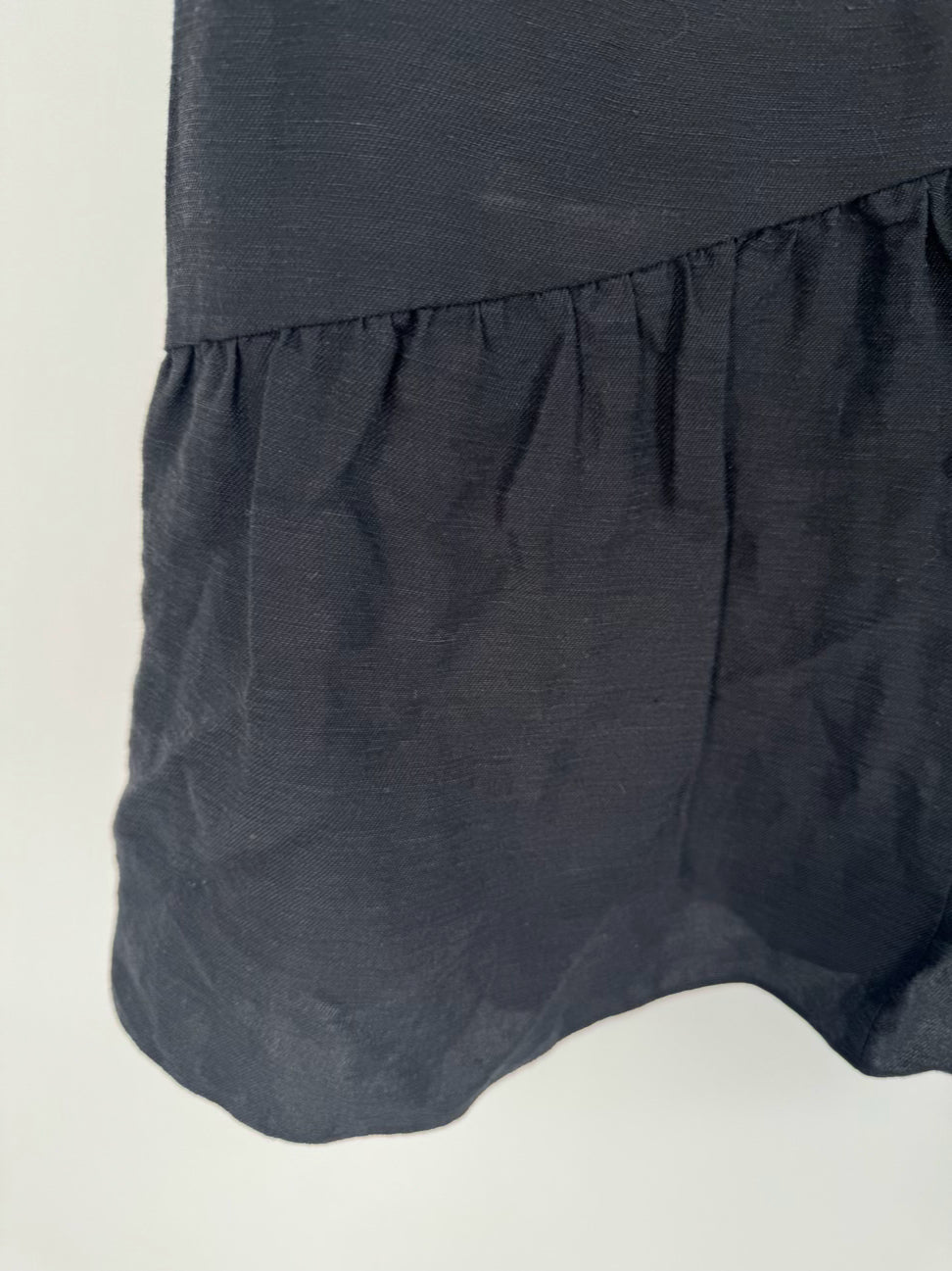 SANDRO Size 36 Black Cutout Detail Dress