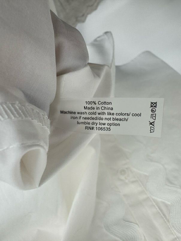 SUNDAYS by WEARESUNDAYS Size M White Hazel Blouse NWT