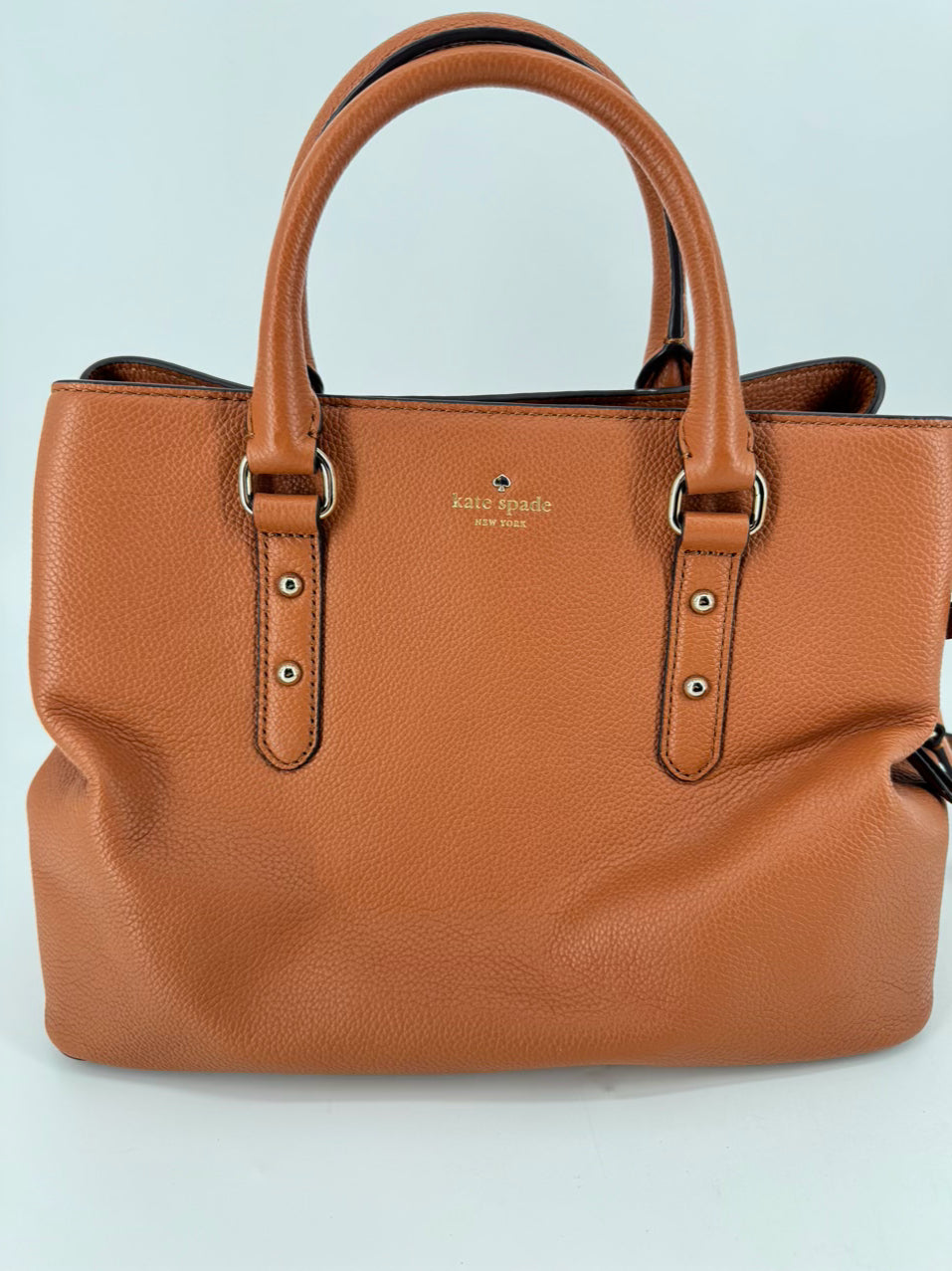 KATE SPADE Cognac Leather Purse