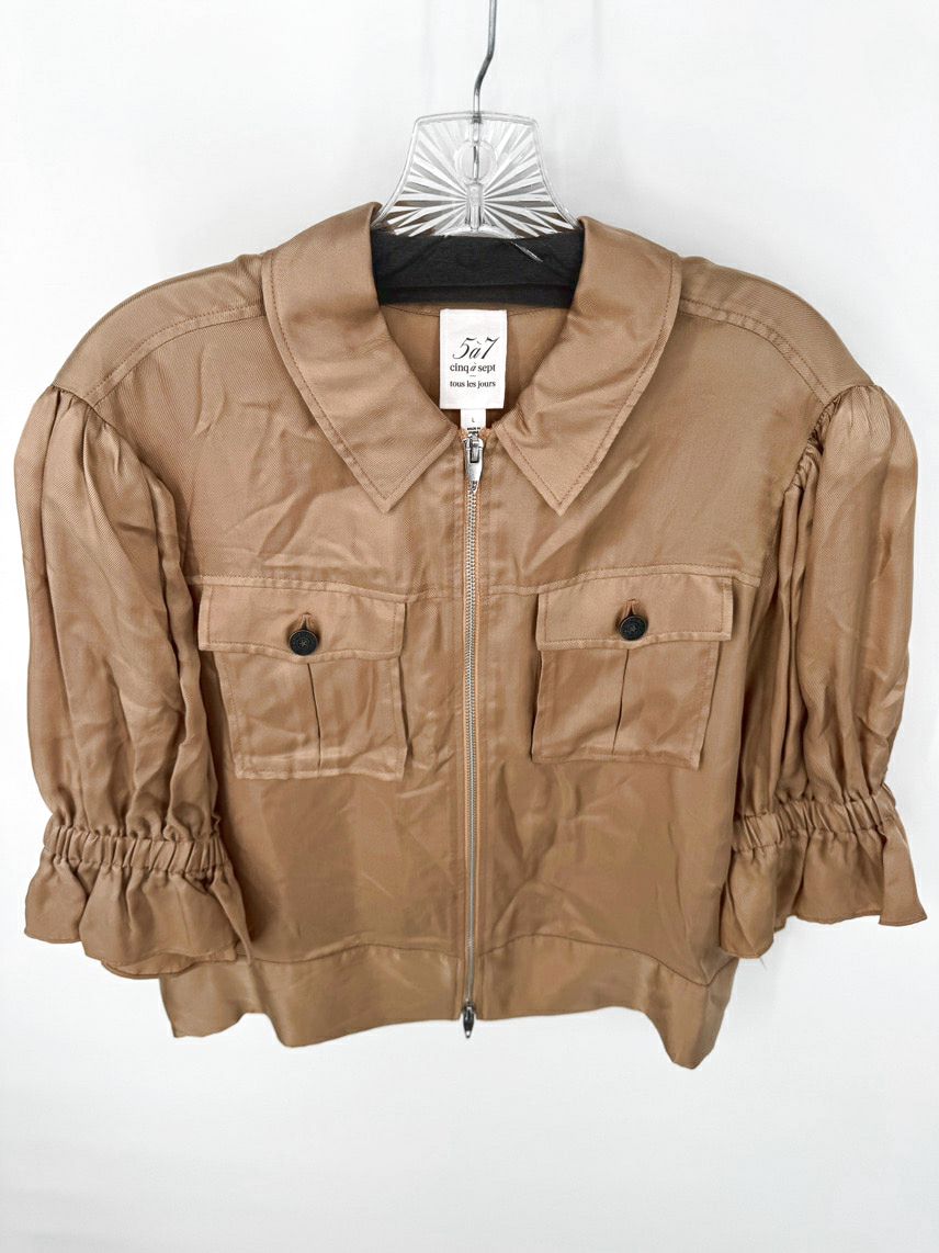 CINQ A SEPT Size L Copper Jacket