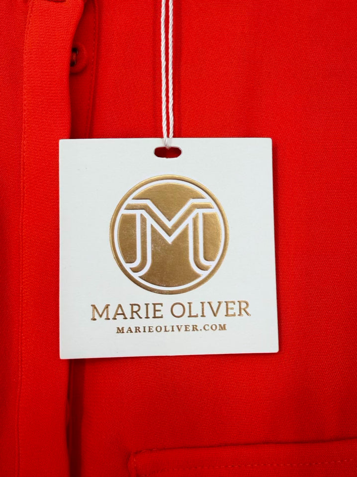MARIE OLIVER Size 6 Fire Midi-Dress