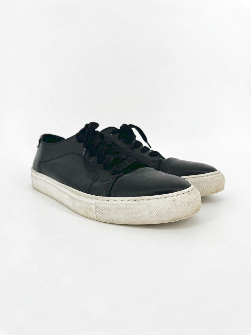 GARMENT PROJECT Size 44 Black Leather Sneakers