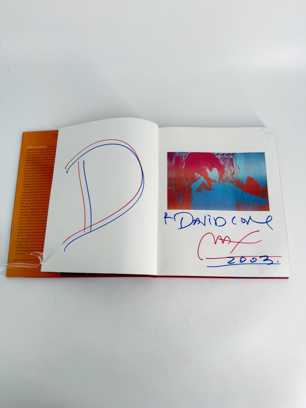 SIGNED The Art of Peter Max Coffee Table Book