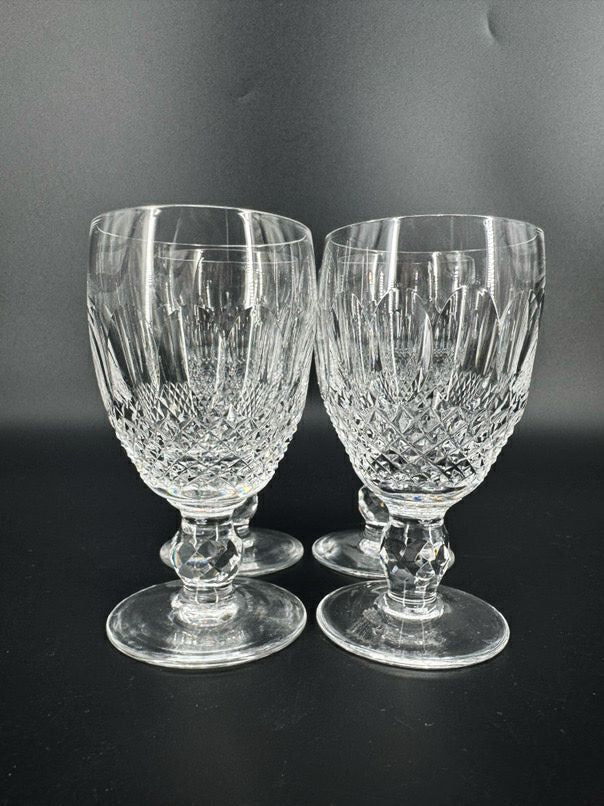 WATERFORD Crystal Colleen Short Stemmed Set of 4 Glasses