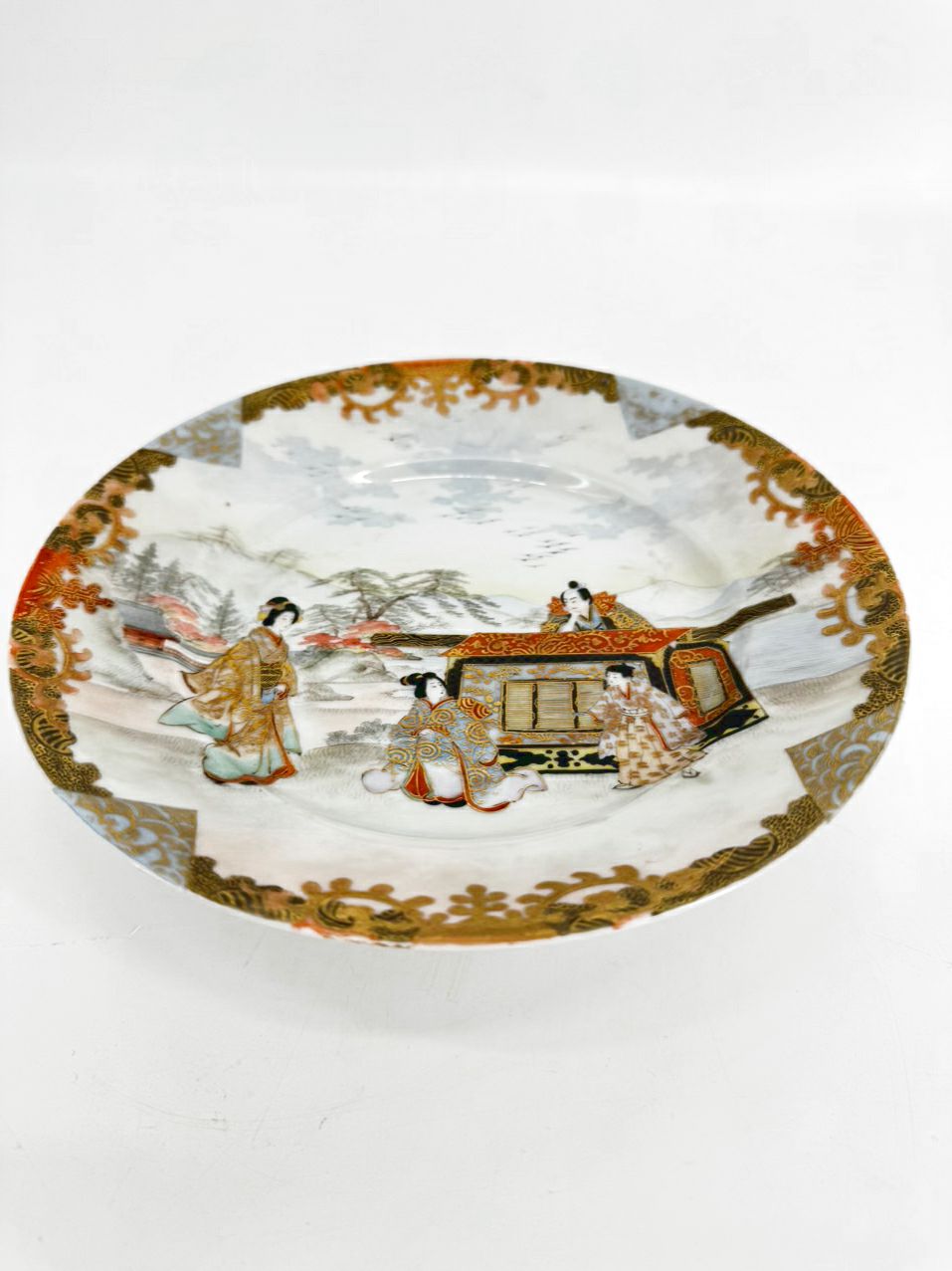 KUHN & KOMOR Porcelain Footed Plate