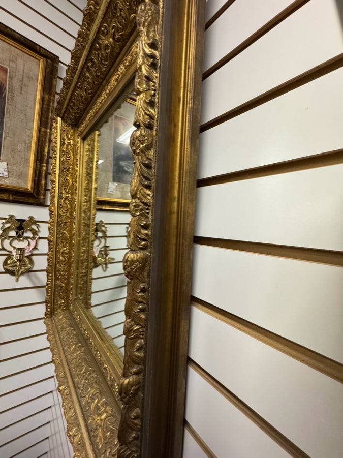 VINTAGE Gold Ornate Mirror