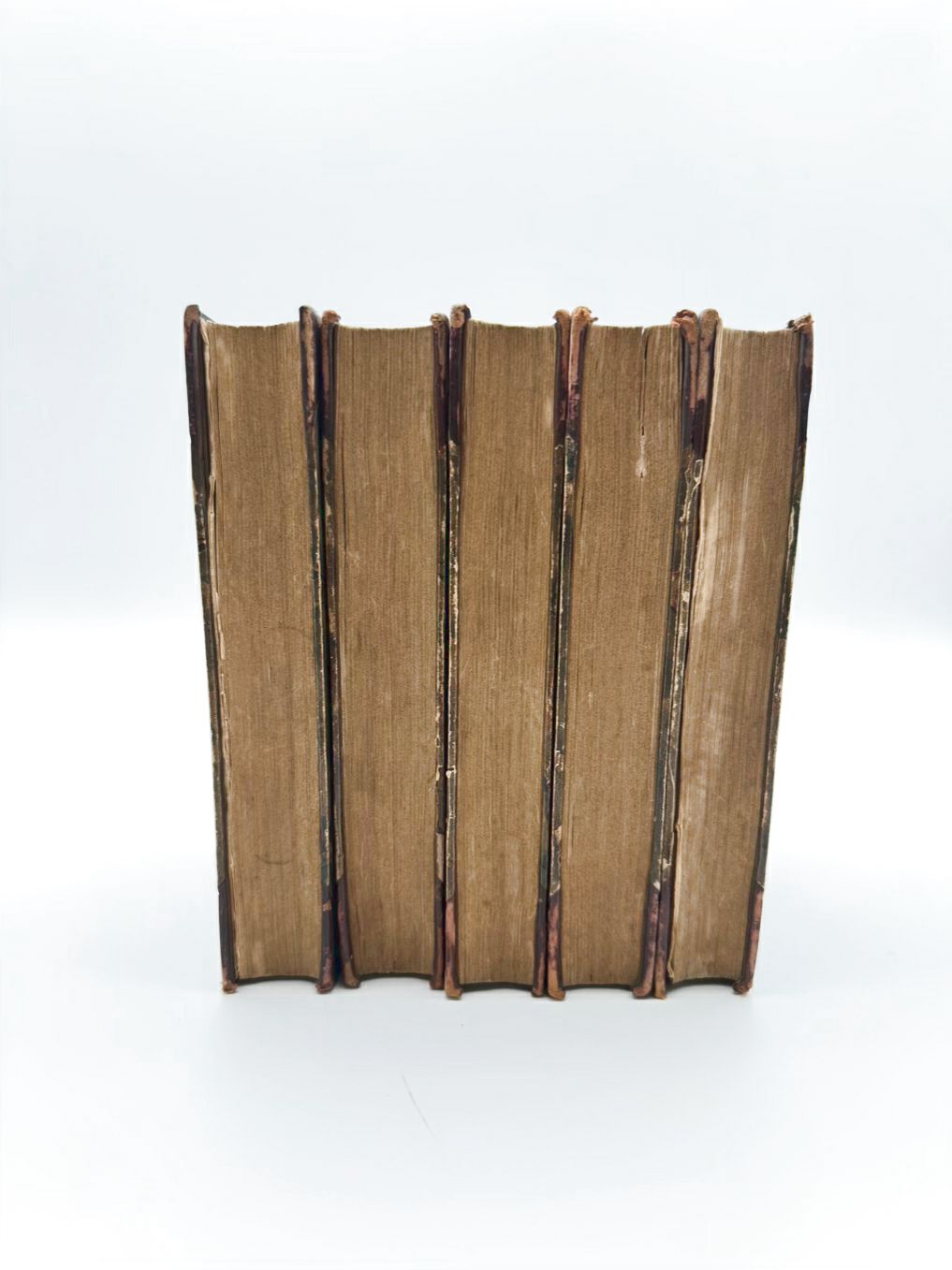 WAVERLY NOVELS Leather Bound Set Of 5 Books