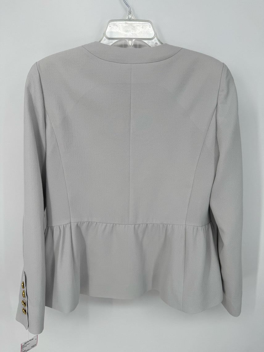 EMPORIO ARMANI Size 46 Light Gray Jacket NWT