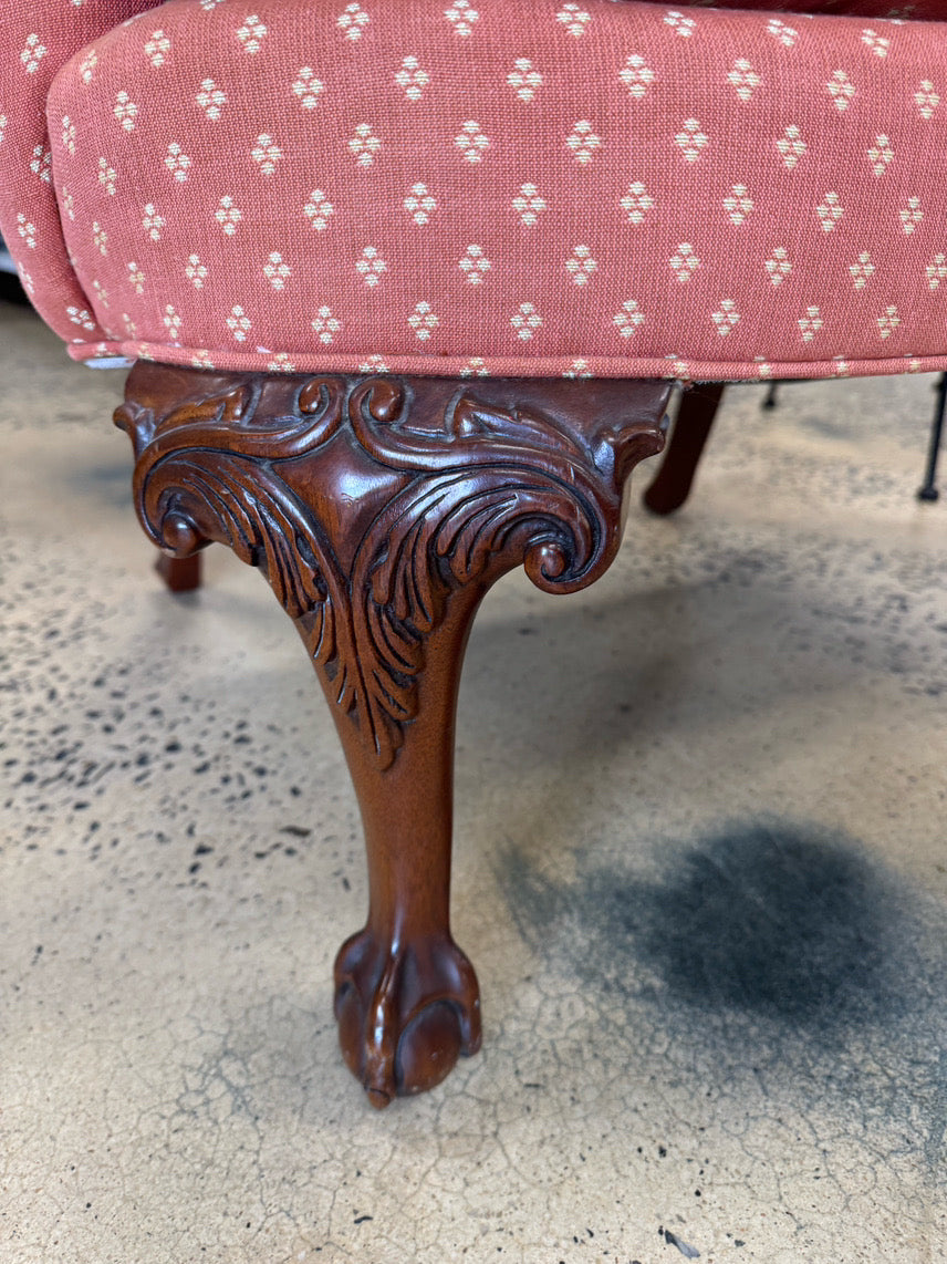 SOUTHWOOD Brick & Cream Queen Ann Chair