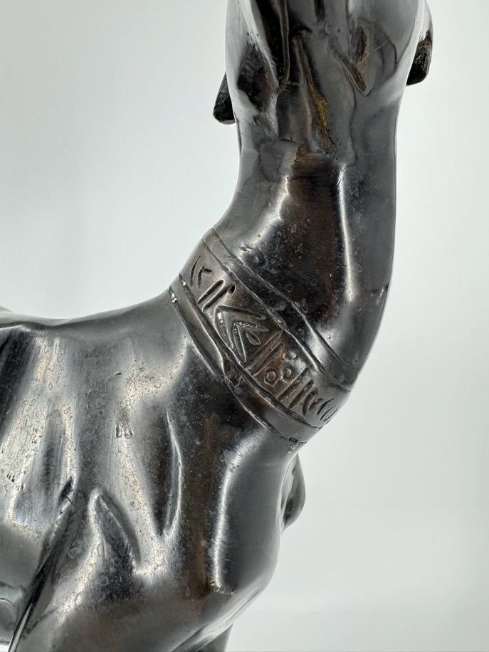 Bronze Greyhound Figure