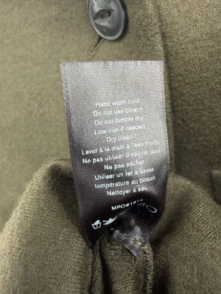 RAG & BONE Slade Wmn's Size 2 Dark Green Wool Jacket