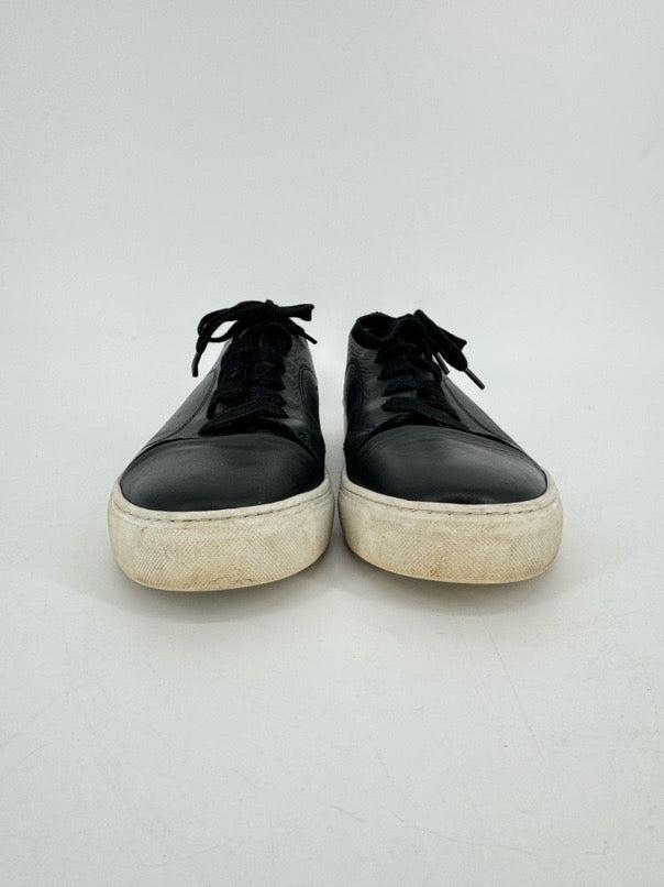GARMENT PROJECT Size 44 Black Leather Sneakers