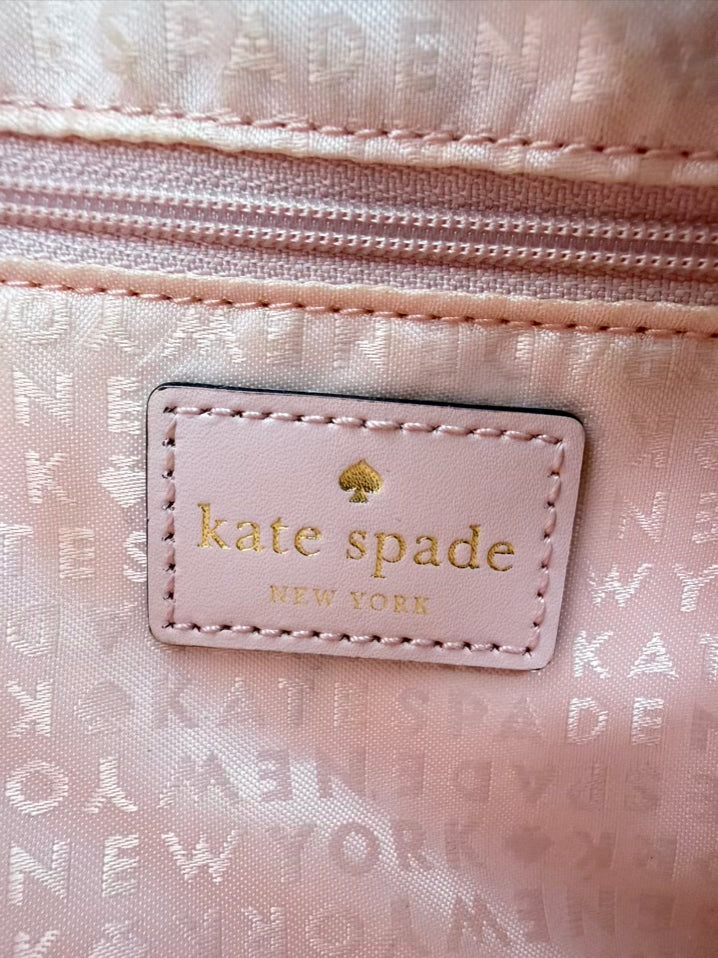 KATE SPADE Blush Leather Crossbody Bag