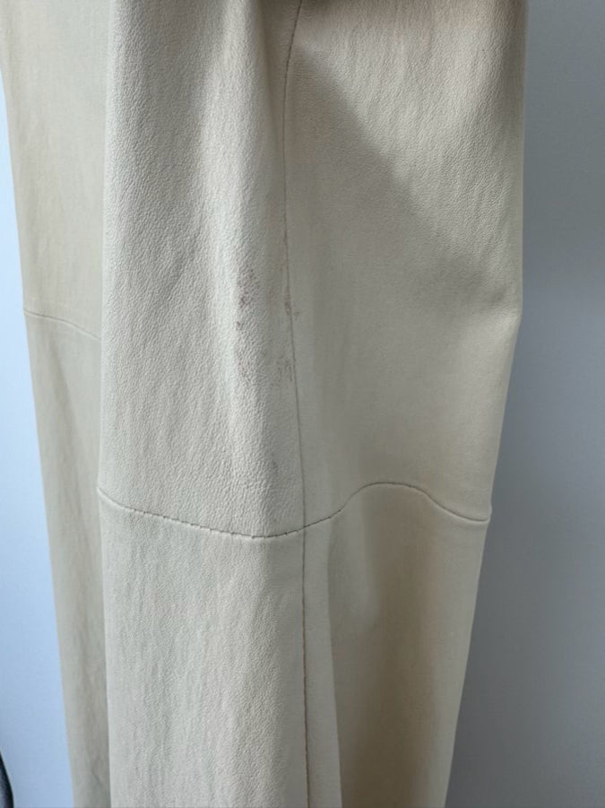 ROSETTA GETTY Size M Beige Midi-Skirt