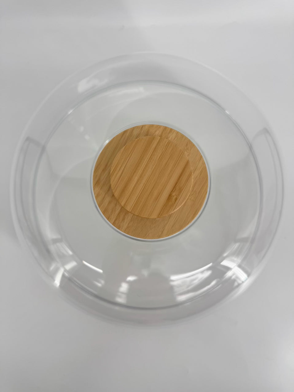 ALESSI Red & White Ceramic & Plastic Alzata Cake Plate