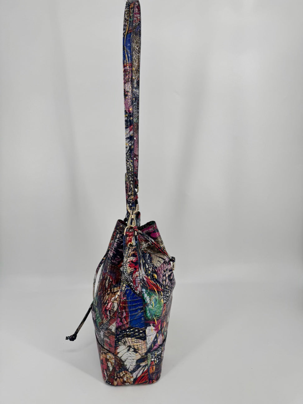BRAHMIN Multi-Color Leather Marlowe Melbourne Metamorphosis Crossbody Bag NWT