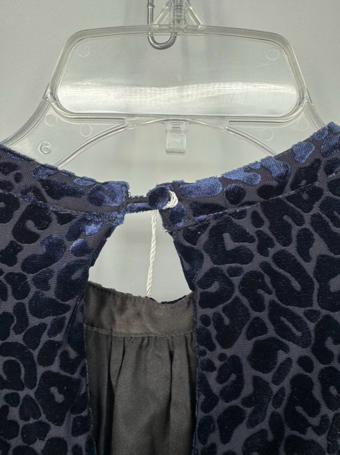 CROSBY BY MOLLIE BURCH Size M Midnight Leopard Print Maxi-Dress NWT