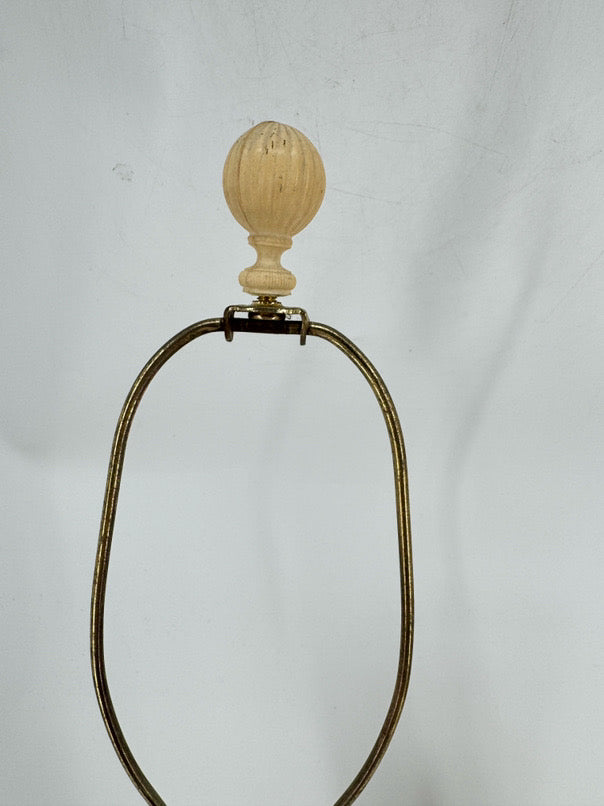 White Alabaster Neoclassical Column Pair of Lamps